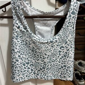 Evolution and Creation Blue Patterned Top